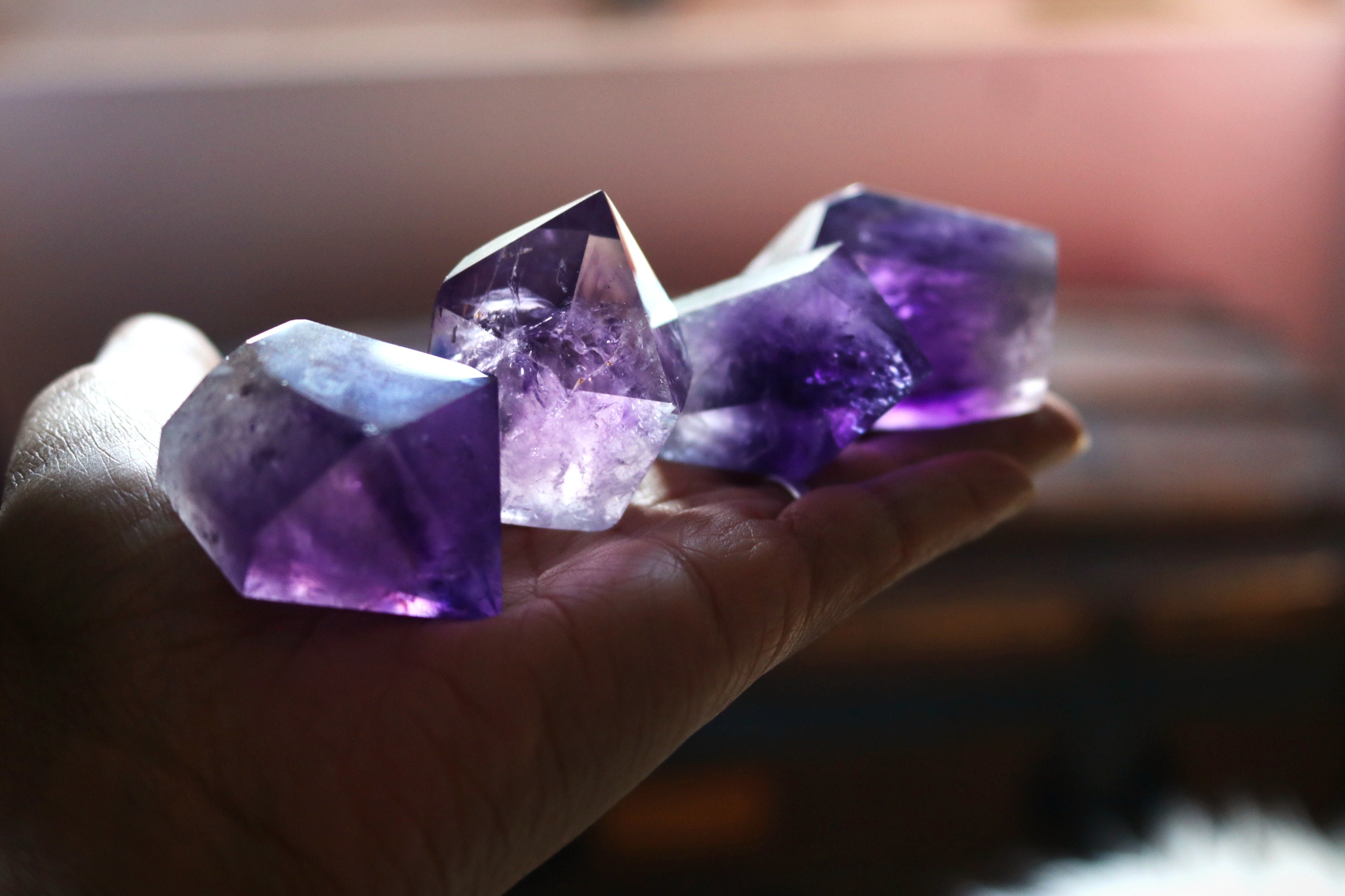 Pointe d'améthyste, Minéraux, Pierre Naturelle - Anamorphis