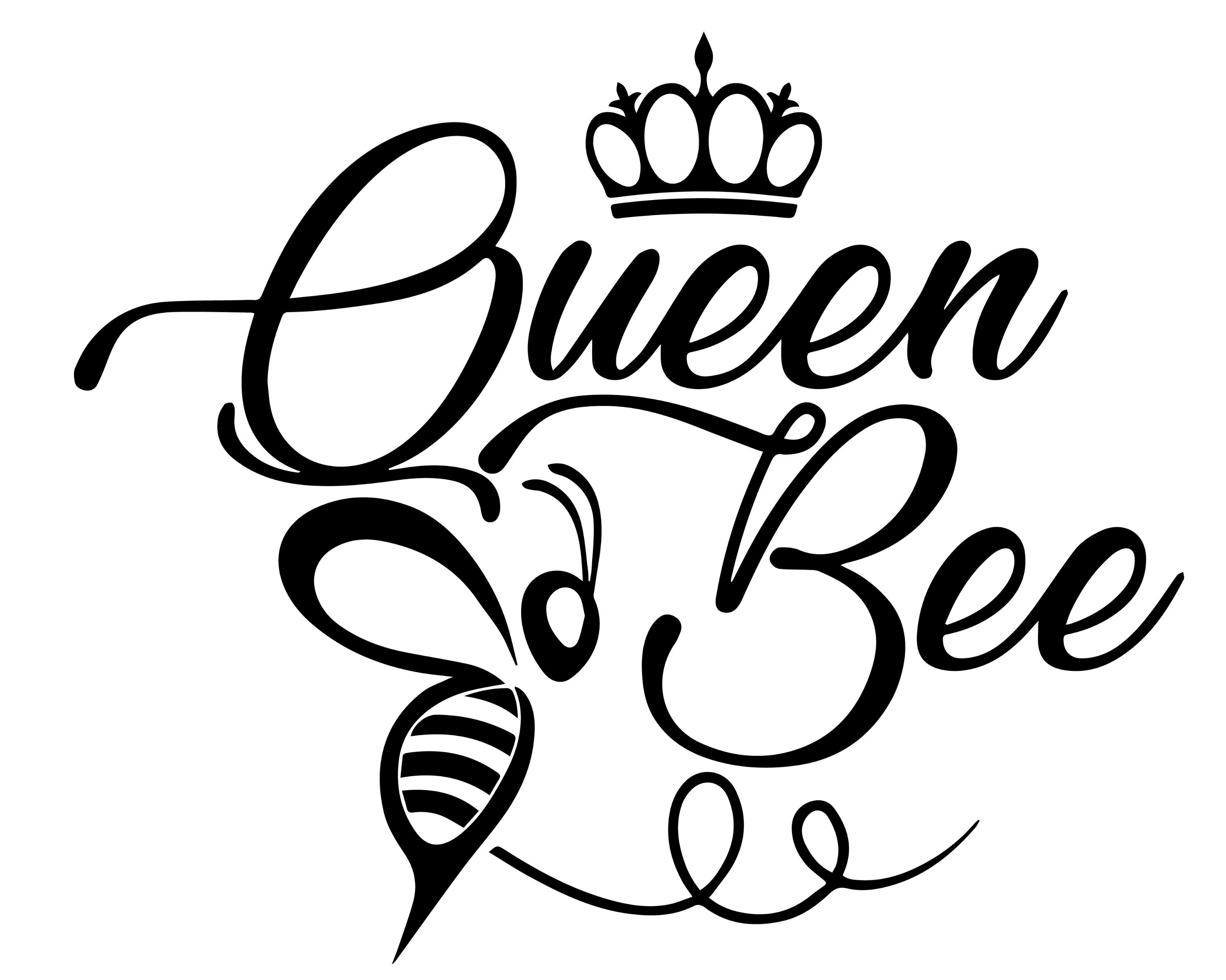 Queen Bee, T shirt svg, Best of the best svg, Cut file, Funny Svg, Cr…
