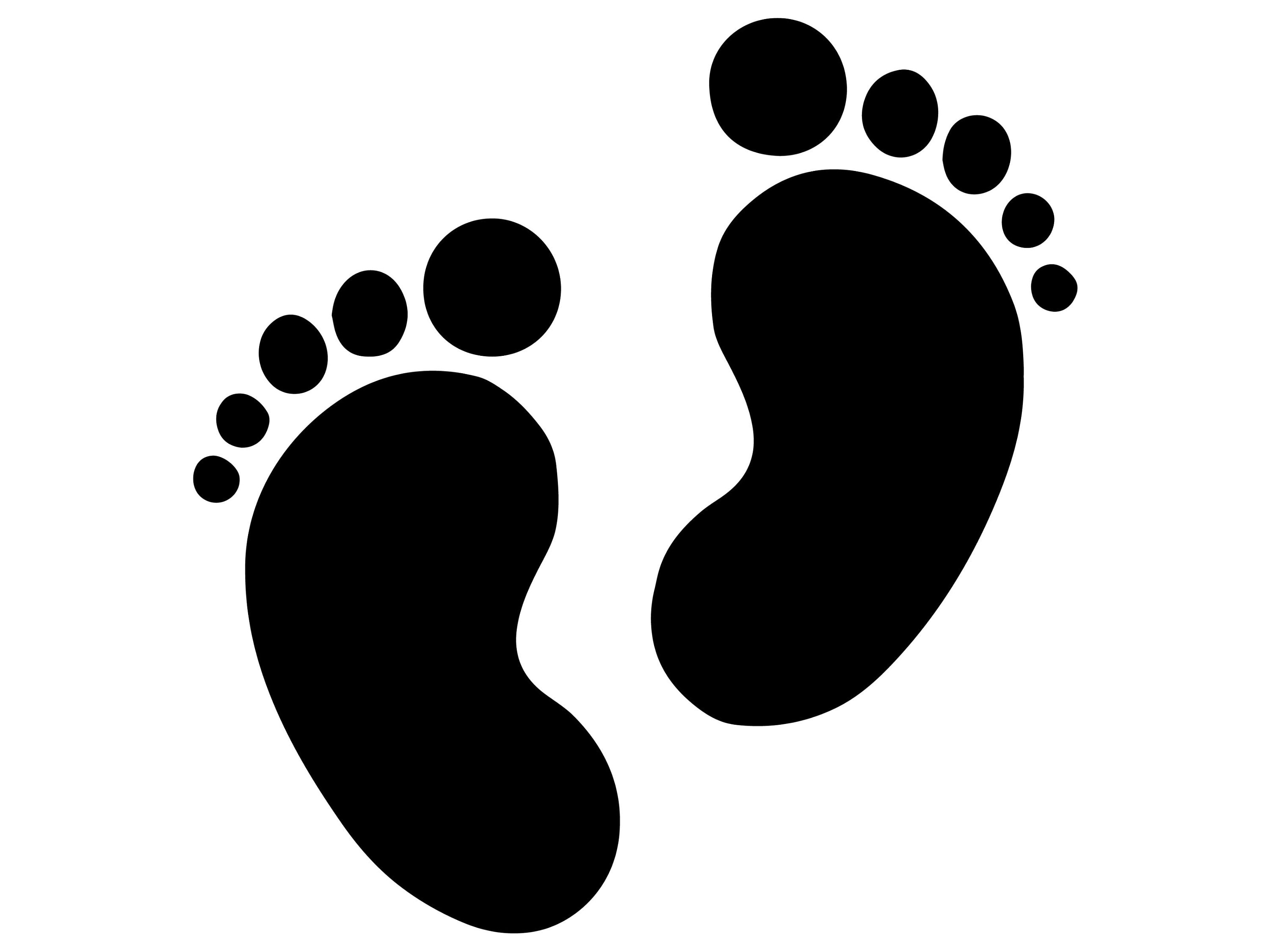 Baby Fußabdruck SVG Digitaler Download Sofort Download | Etsy