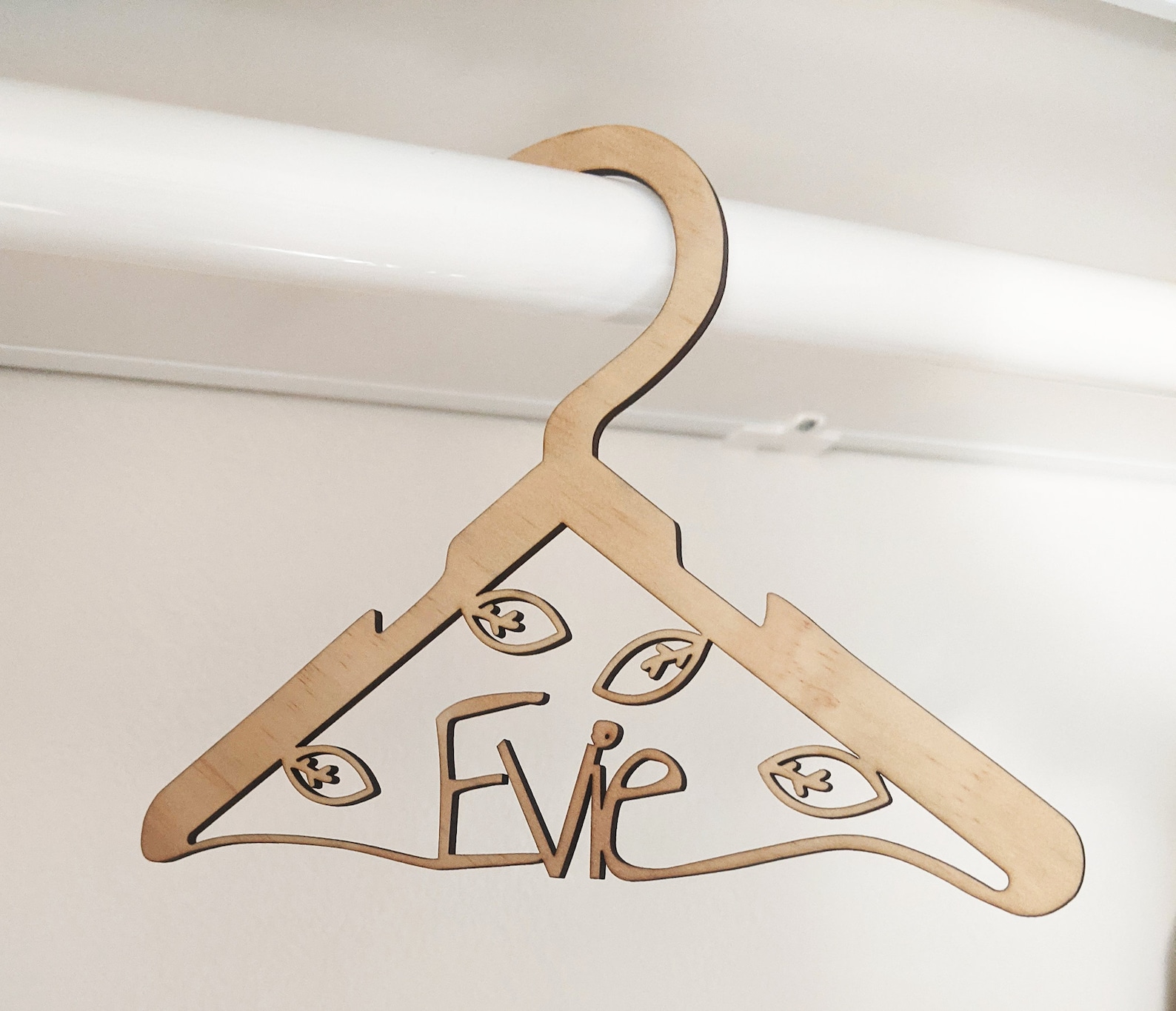 Personalised Baby Coat Hanger Laser Cut Baby Coat Hanger Etsy