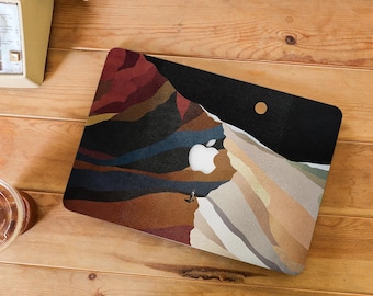 Moonlight Hikers MacBook Case for 2026 Neo 13" A3404, 2025 Air 15" A3241 M4, 2024 Air 13" A3113 M3, MacBook Pro 14" 16" M5, Air 13" 15" Case