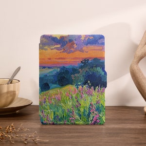 Colorful Hillside Kindle Case Kindle 10th 11th Generation 2022 Case Kindle Paperwhite 6.8'' 7'' Cover Kindle 2024 Cover, Kindle Cover Gift
