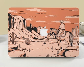 Desert Horseman MacBook Case for Pro 13 inch,Macbook case,Macbook Pro 14 16 M1 Case,Macbook Air 15 13 Case,MacBook 2023 Case,Laptop Cover
