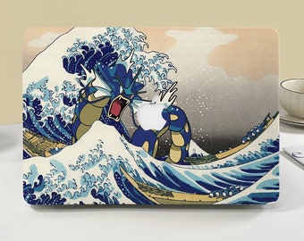 Sea Waves MacBook Case for Pro 13 inch,DragonCustom Macbook Hard Case,Cute Macbook Pro 14 16 M3 Case,Macbook Air 13 Case,MacBook 2025 Cover