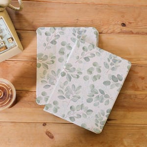 Green Leaves Aesthetic iPad Cases for iPad Air 6 iPad 10 10.9&quot; 2022 iPad 11 A16 Pro 11&#39;&#39; 12.9&#39;&#39; 13&#39;&#39; iPad 9/8,10.2&quot;, iPad mini 6 iPad Cover