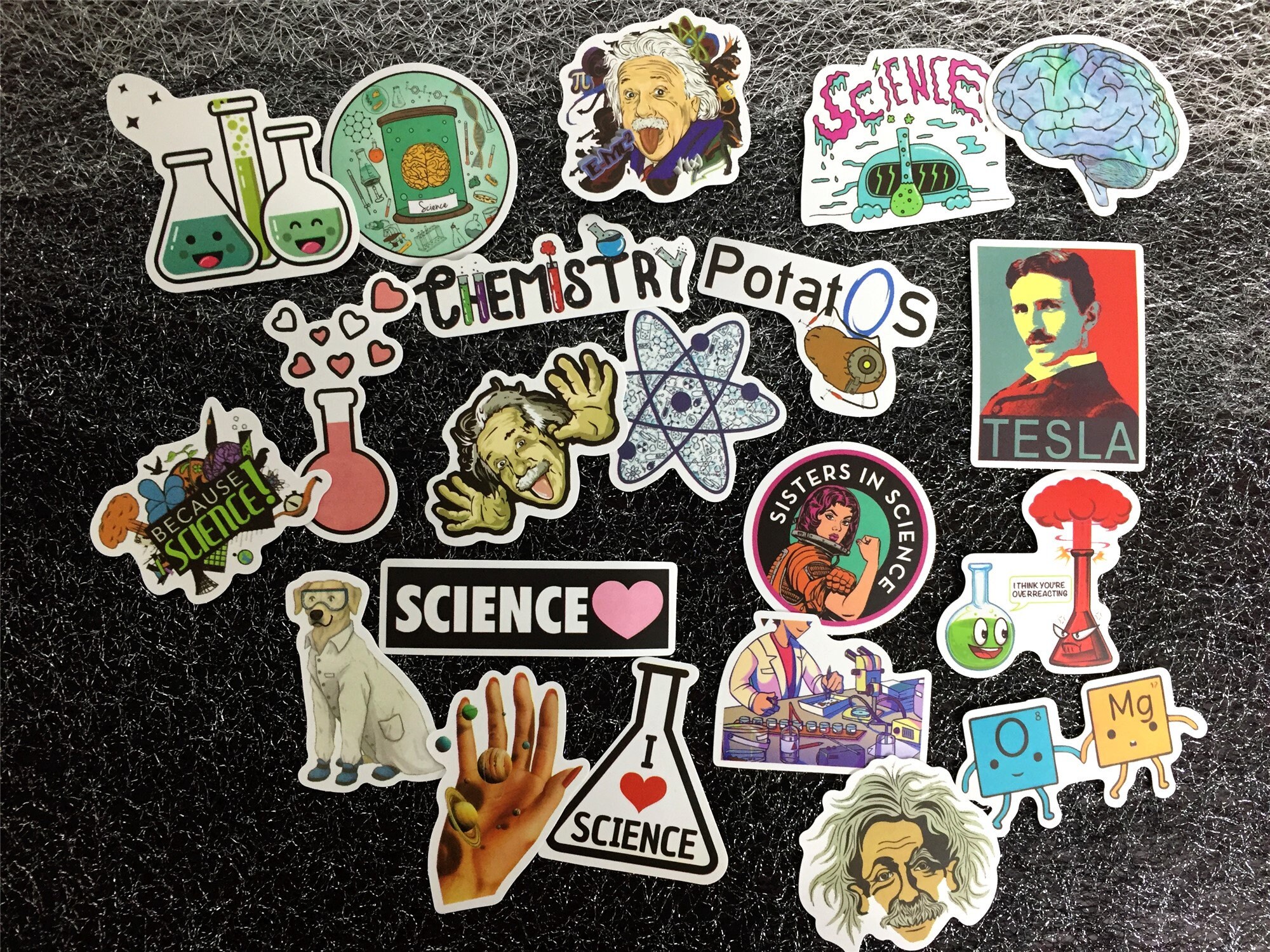 Pack of 50Pcs Science Lab Chemistry STICKERS Vinyl Sticker Etsy
