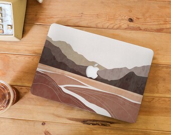 Field Pattern MacBook Case for Air 15 13" Macbook Pro 14 15 16 Inch M3 M4 Case,Macbook Pro 13 M1 Case,MacBook 2025 Cover, Laptop Cover Case