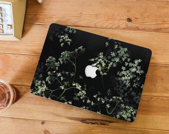 Elegant Floral MacBook Case for MacBook Pro 13 inch Mac Air 15 13 Case, Custom Macbook Pro 14 15 16 M2 M3 Case, Aesthetic Laptop Cover