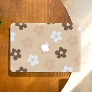 Cartoon Flowers MacBook Case for Air 15 M2,Macbook Pro 14 15 16 M1 Case,Macbook Pro 13 Case,MacBook 2022 Cover,Protective Laptop Hard Case