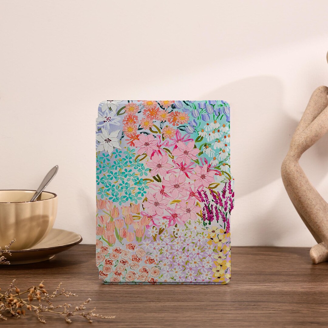 Colorful Flowers All New Kindle Case, Kindle 12th 11th 10th Gen 2024 ...