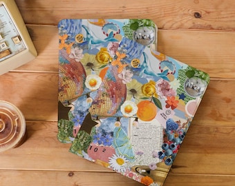 Scrapbook Custom iPad Case Cover for iPad Air 4 5 6 iPad 10 10.9" 2022 iPad Pro 12.9'' 2021 Pro 13" 2024 iPad mini 6 Cases iPad Cover
