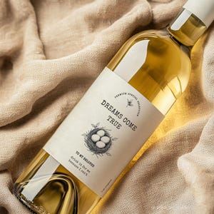 Etichetta per vino per annuncio di gravidanza al marito. Etichetta personalizzata per bottiglia di vino, regalo per rivelazione del bambino per un futuro papà, modello digitale personalizzato.