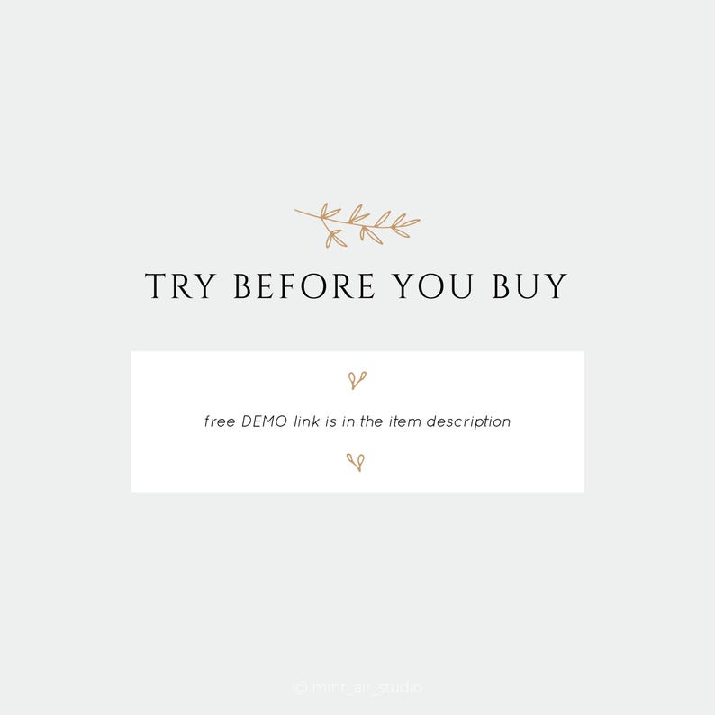 Try before you buy! The free demo link is in the item description.