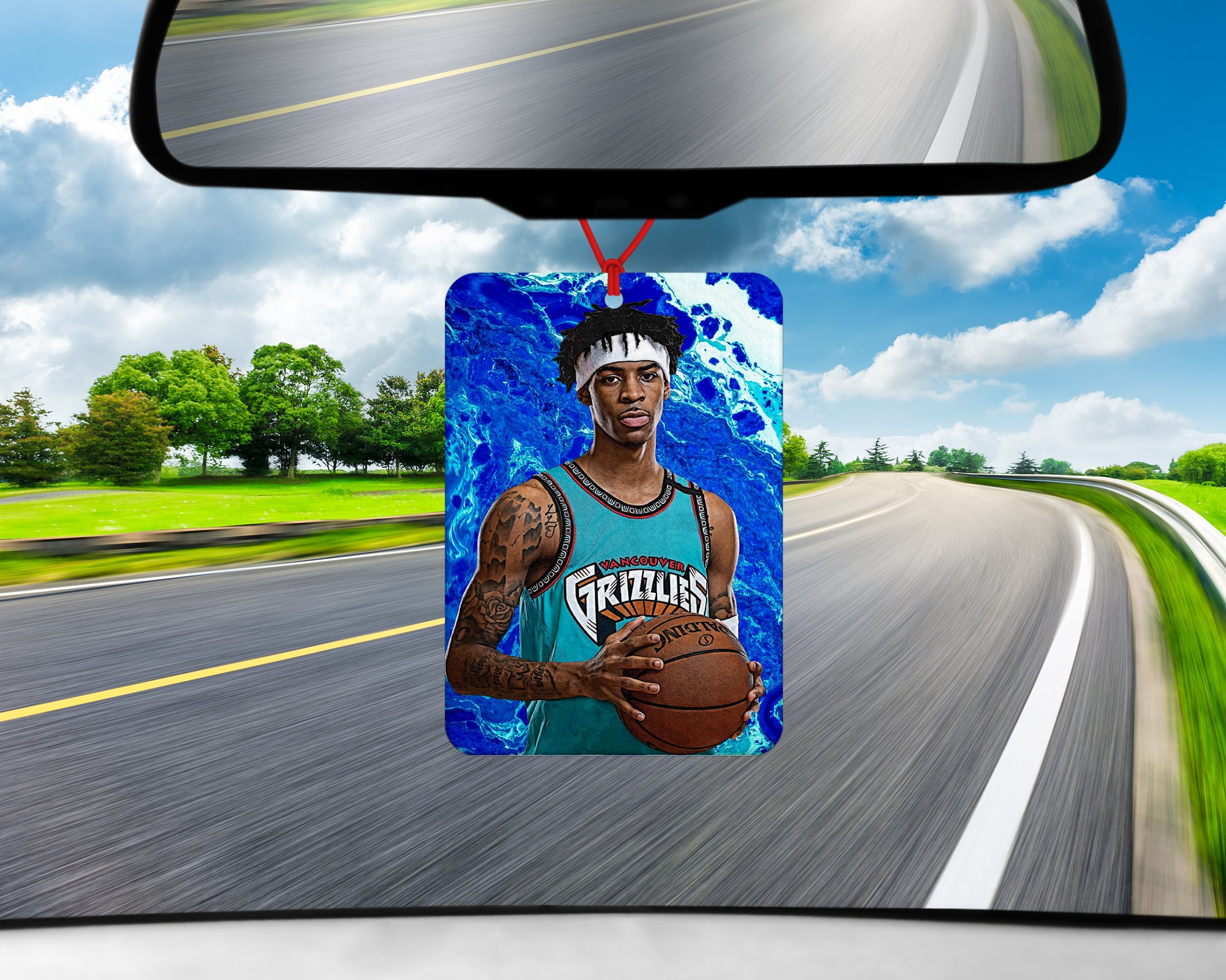 Ja Morant Inspired Car Air Freshener National Basketball Etsy UK