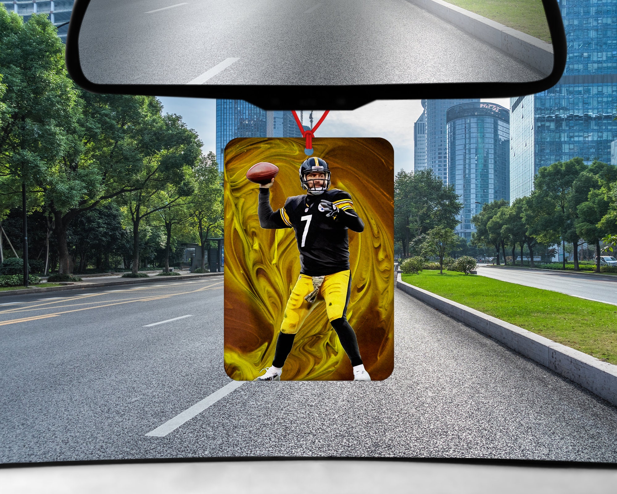 Ben Roethlisberger Inspired Car Air Freshener American Etsy