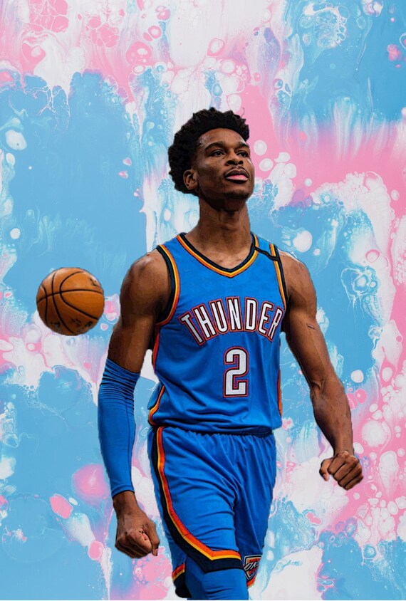 Download Shai Gilgeous Alexander Happy Face Milwaukee Bucks Wallpaper   Wallpaperscom