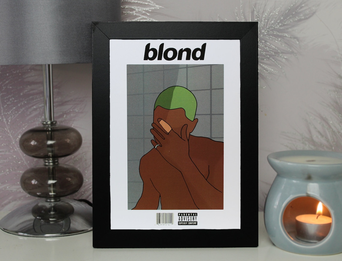 anime visual with frank ocean blonde album