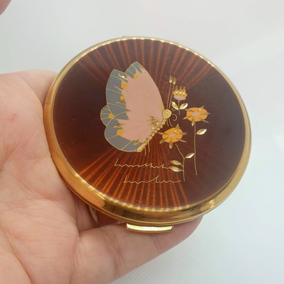 1950s Vintage Stratton Ladies Powder Compact