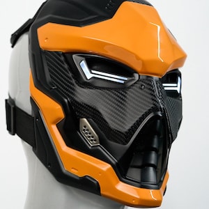 Cyber Ninja LED Wearable Sci-Fi Mask