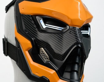 Cyber Ninja LED Wearable Sci-Fi Mask