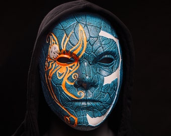 Johnny 3 Tears NFTU Mask From Hollywood Undead - Etsy