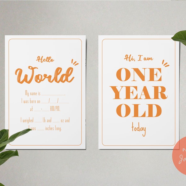 Printable Baby Month - Etsy