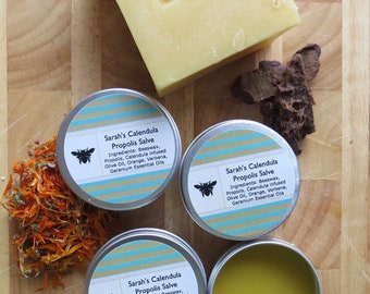 Healing Calendula, Propolis Salve