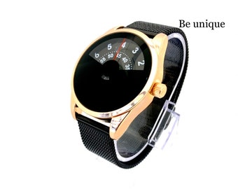 softech watches rose gold