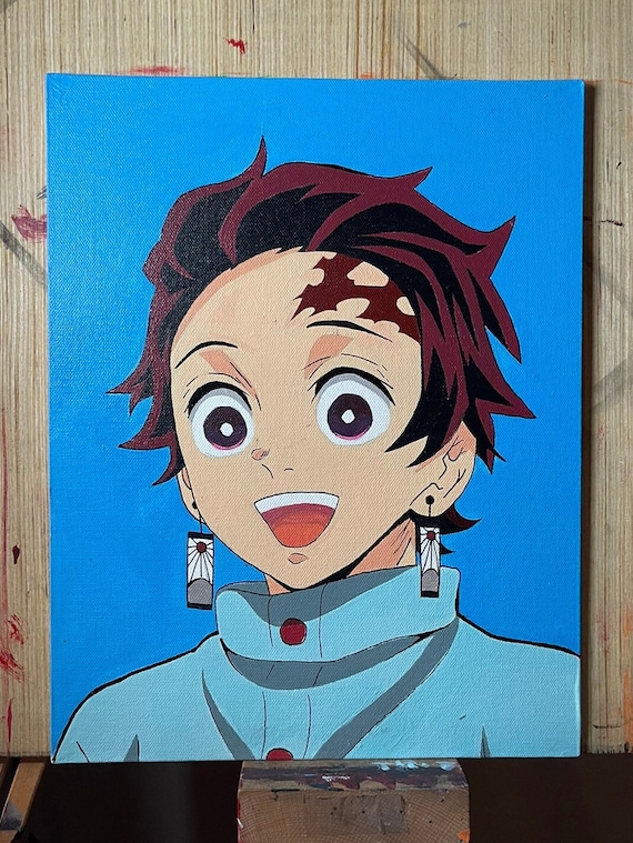 Art & Collectibles Painting Anime Acrylic Painting