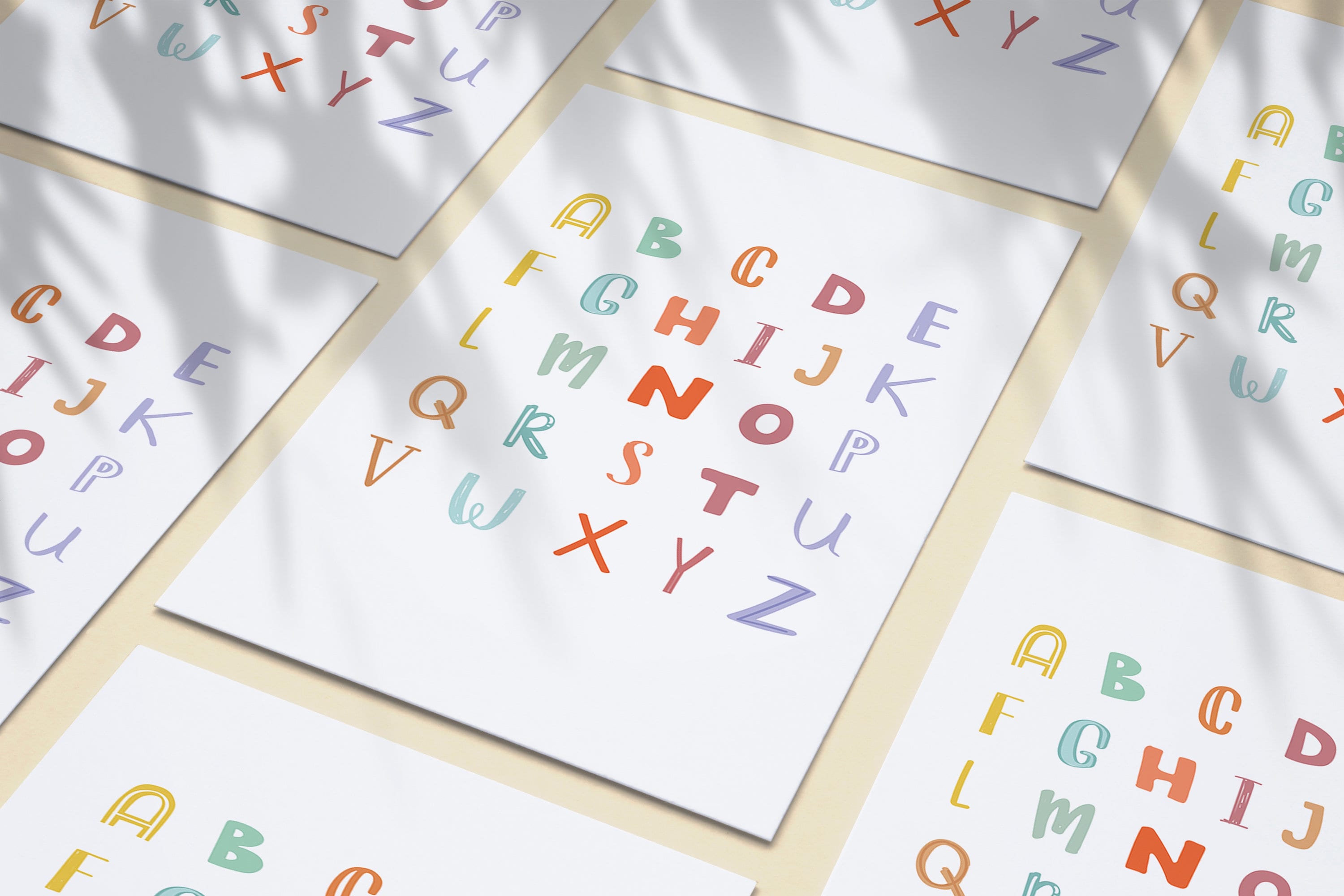 ABC Sign Alphabet Printable Fun Motivational Poster, Fun Classroom ...