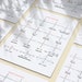 Math Algebra Parent Function Graphs Printable Fun Math Poster, Fun Math ...