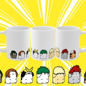 Bunny Rabbit Hero High School Ceramic Mug 11oz