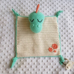 Crochet Dinosaur Lovey Pattern