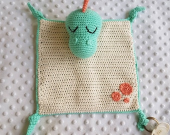 Crochet Dinosaur Lovey Pattern