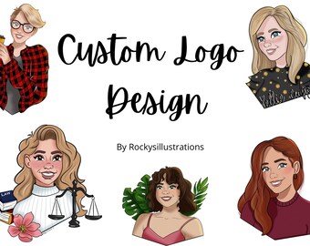 Custom logo design, Profile picture design, Business logo design, Brand design, logo illustration *PLEASE READ DESCRIPTION*