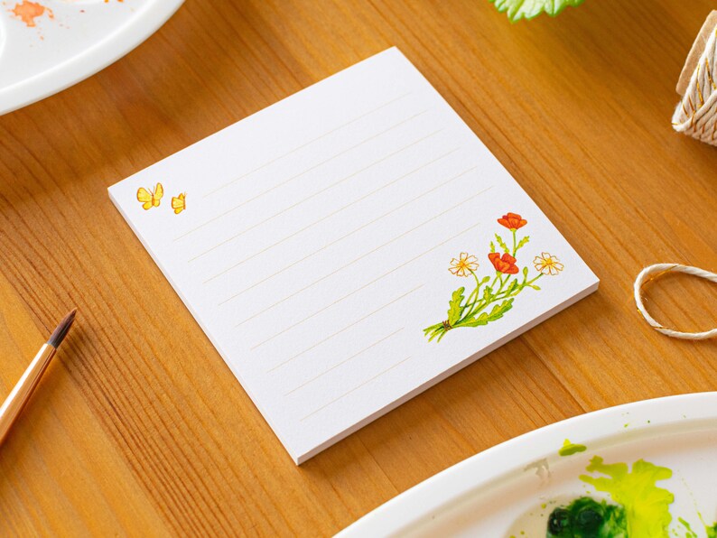 Notepads Summer Days / Notizblöcke Sommertage / Summer Stationery / Sommer Briefpapier image 3