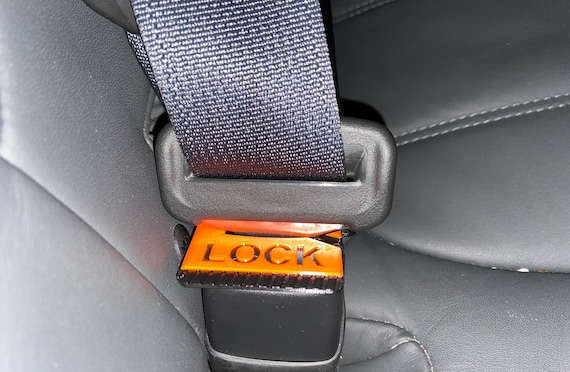 Boucle de ceinture de sécurité en fibre de carbone pour siège de