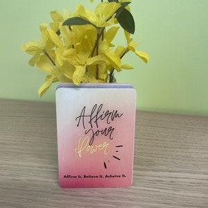 Afirma tus tarjetas de afirmación de poder