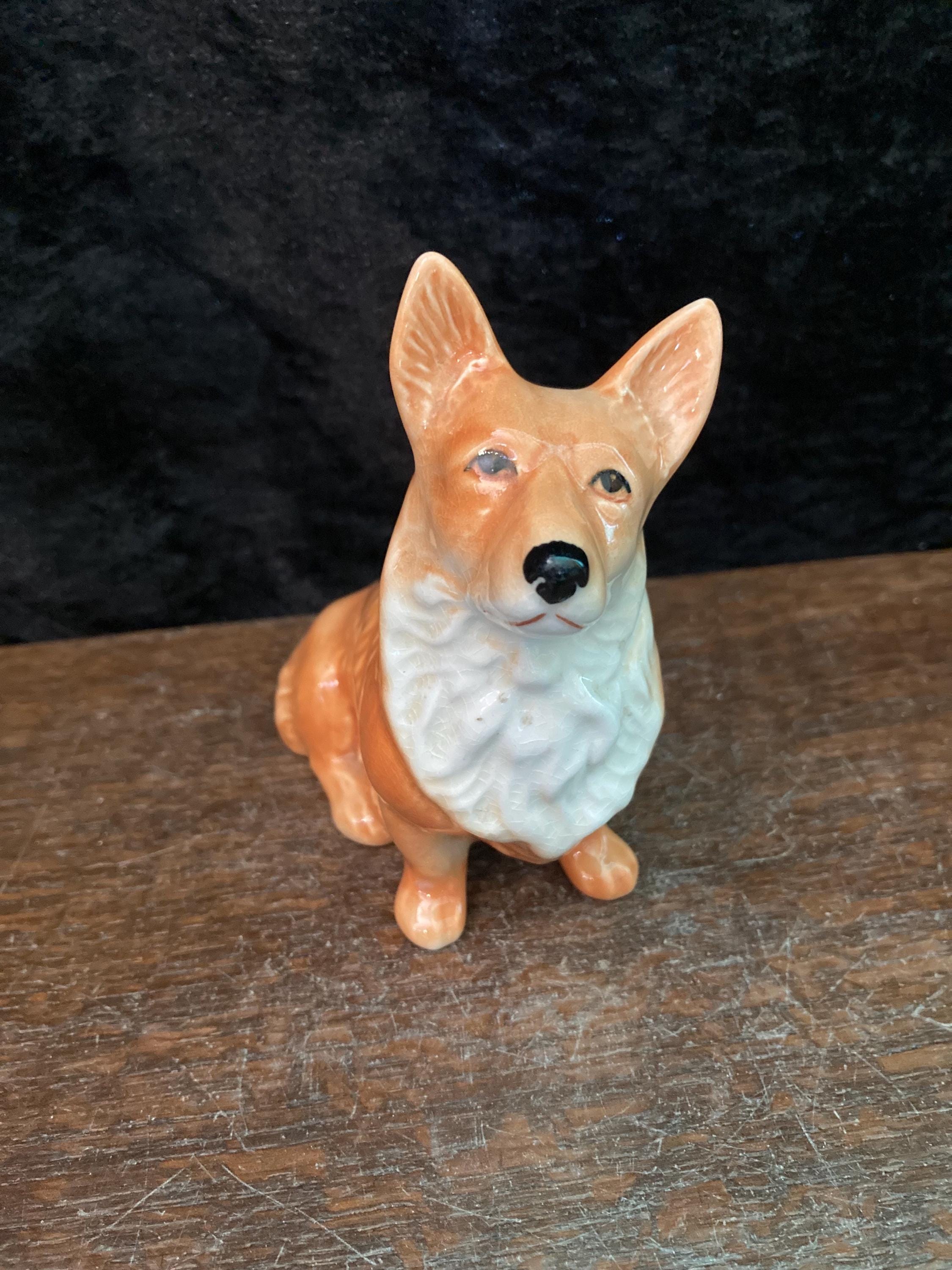 アンティーク SYLVAC　1950年代 シルバック 犬置物　No.1246 Vintage Sylvac Dog Figurine, 1246 Sylvac Dog, Vintage Decor