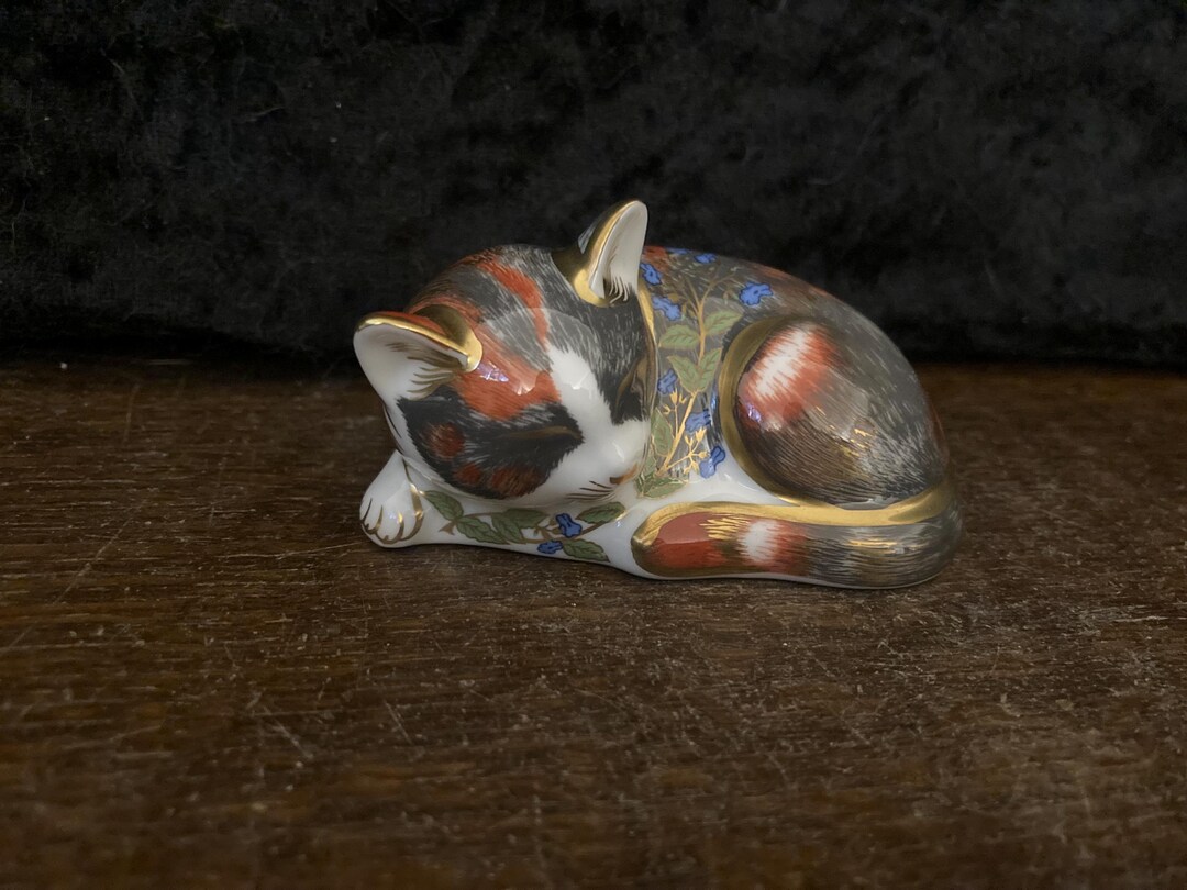 美品‼️ロイヤルクラウンダービーCatnip Kitten ロイヤルクラウンダービーCatnip Kitten