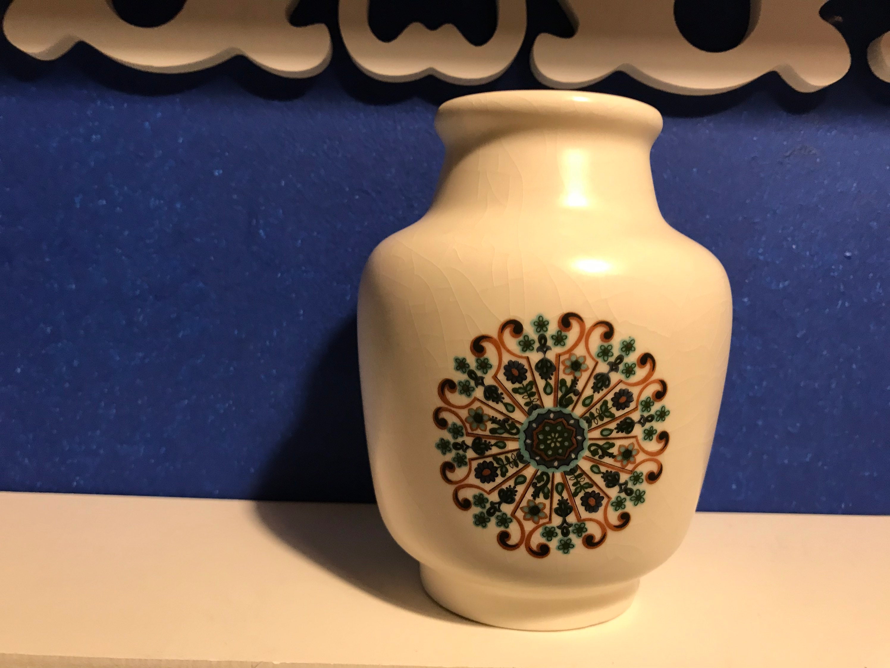 Vintage Mid Century Sylvac Vase Etsy