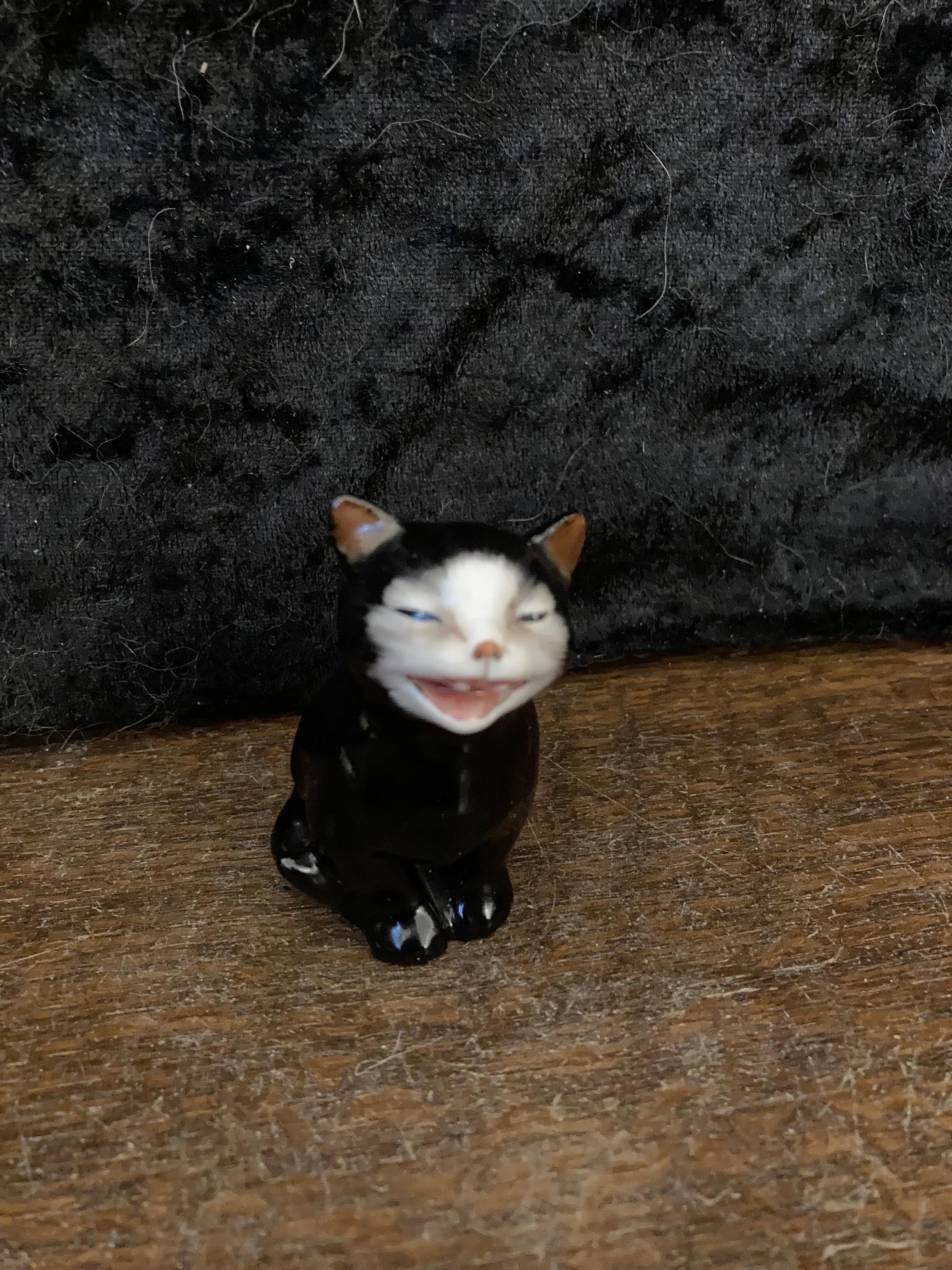 Royal Doulton Lucky Cat RARE - Etsy