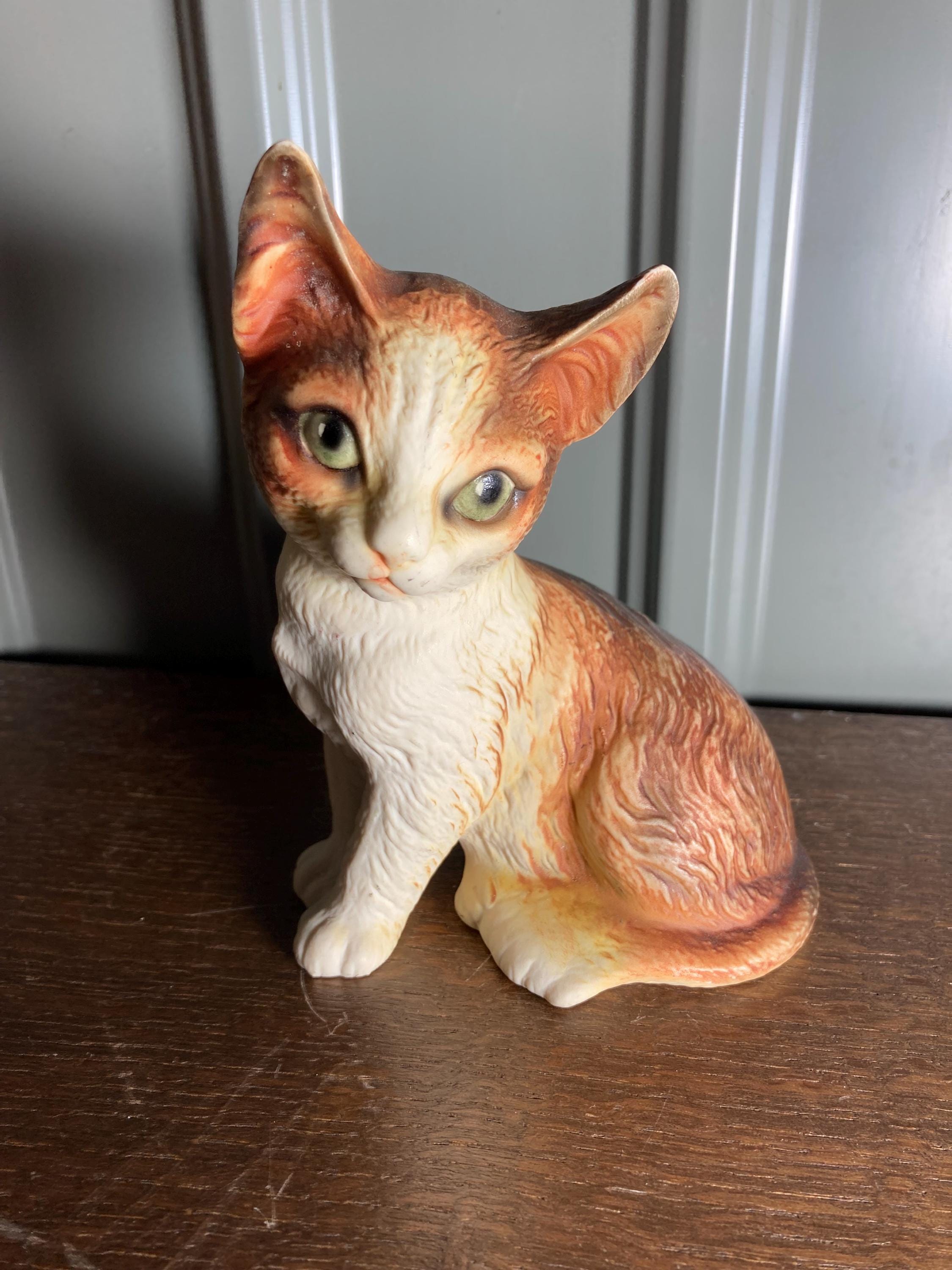 サンディキャスト　ネコ　三毛猫　１キロ　オブジェ　SANDICAST Sandicast cats - Etsy 日本
