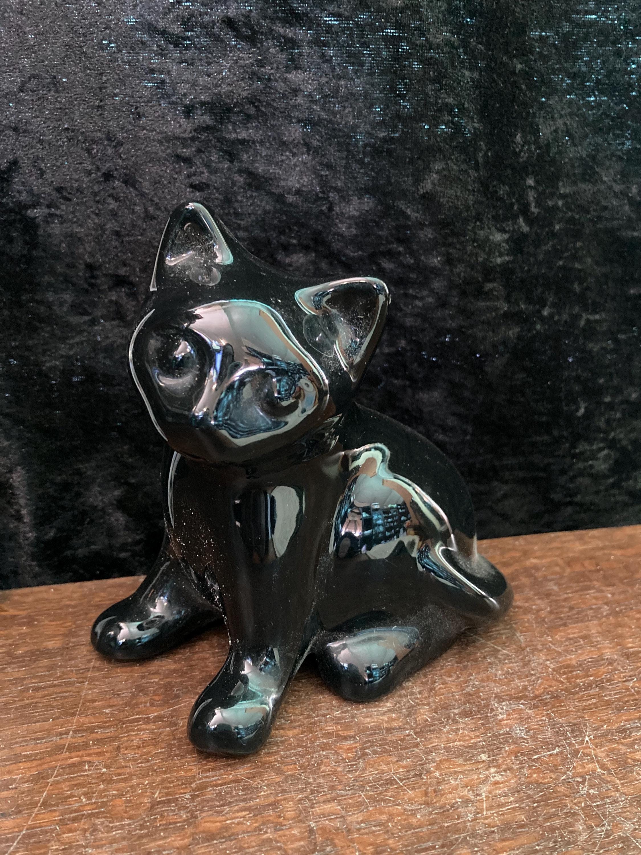 Devon Ceramics 猫の置き物 Devon Ceramics Cat - Etsy UK