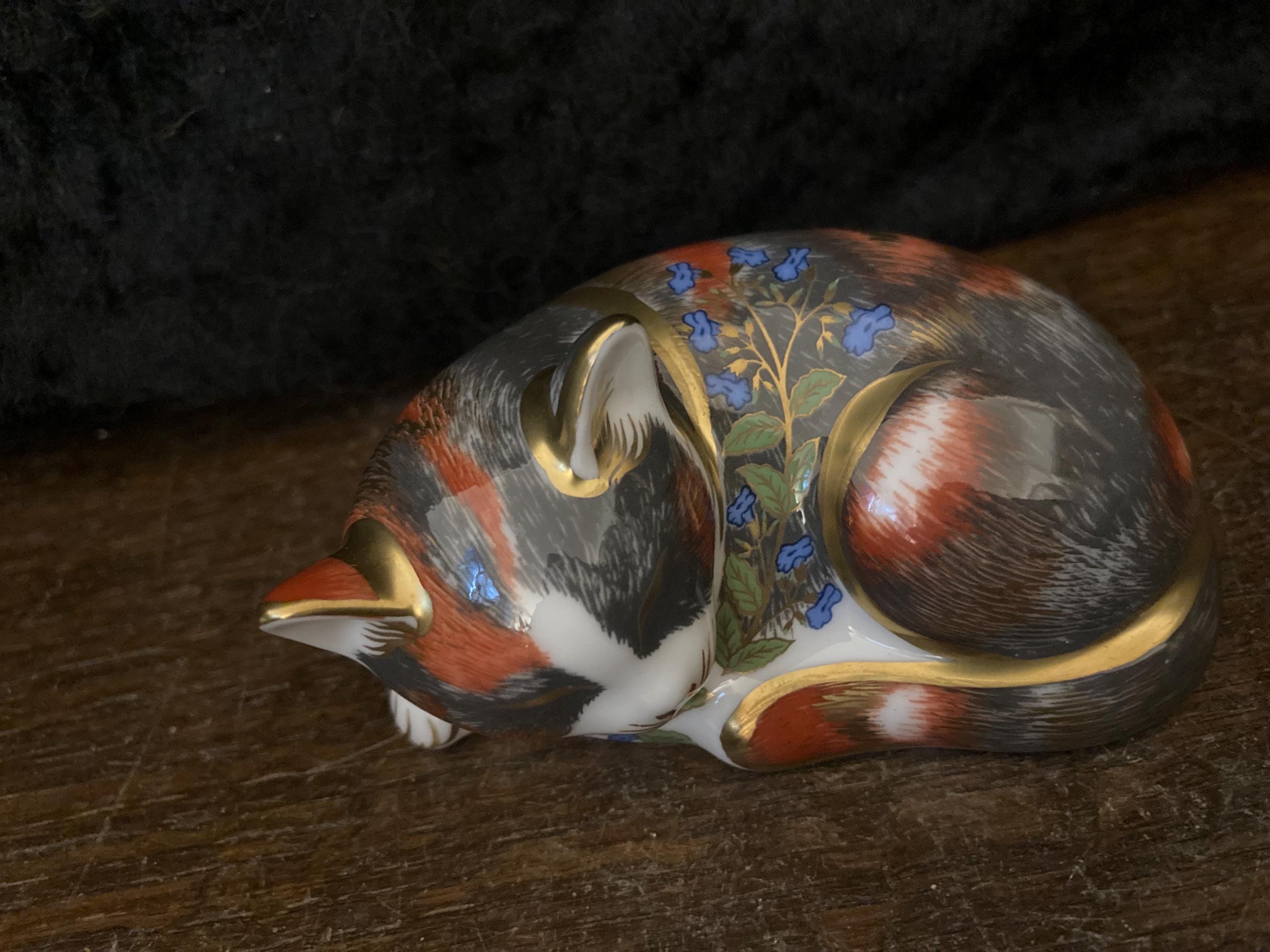 ロイヤルクラウンダービーCatnip Kitten Royal Crown Derby