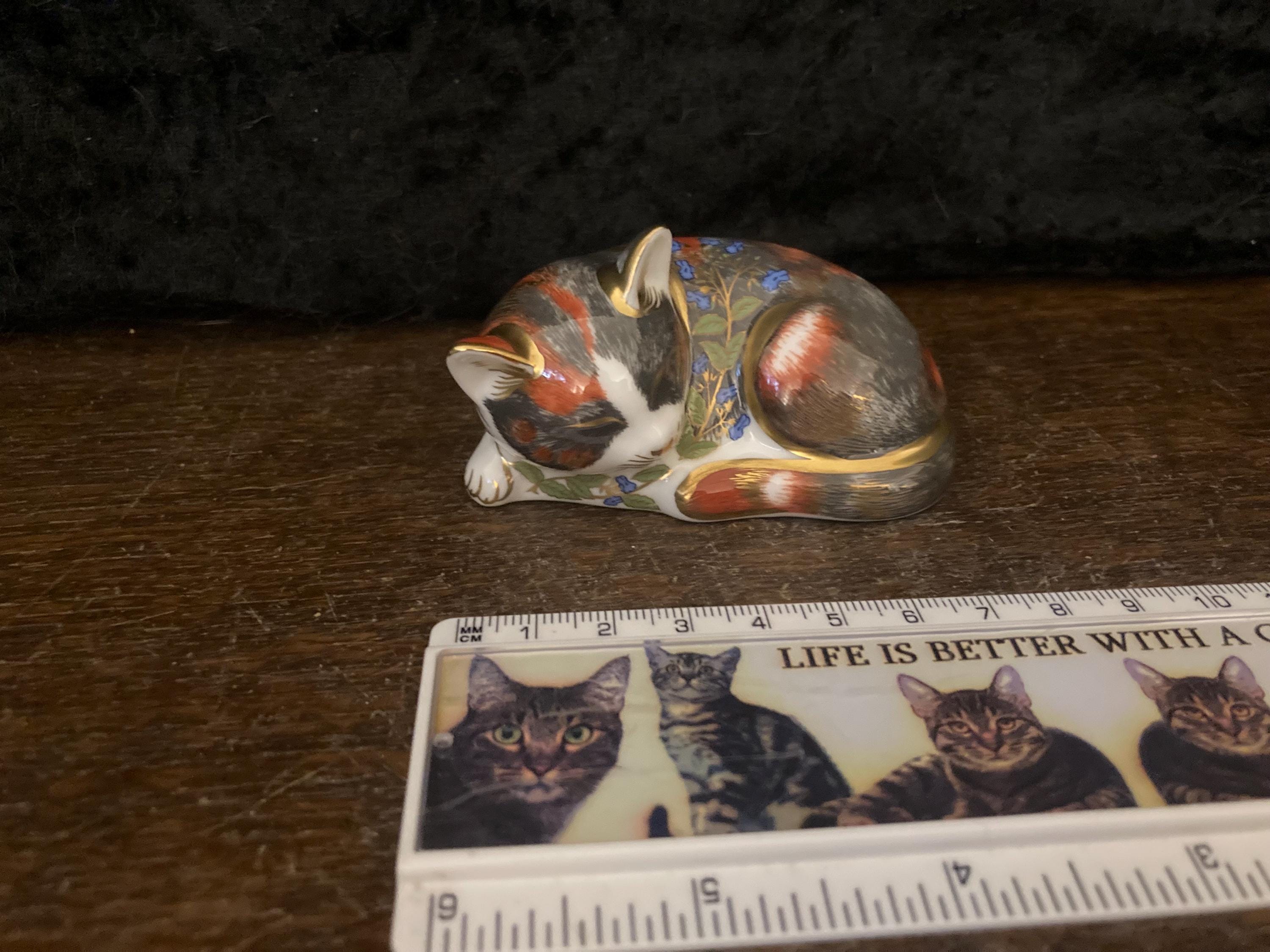 美品‼️ロイヤルクラウンダービーCatnip Kitten ロイヤルクラウンダービーCatnip Kitten