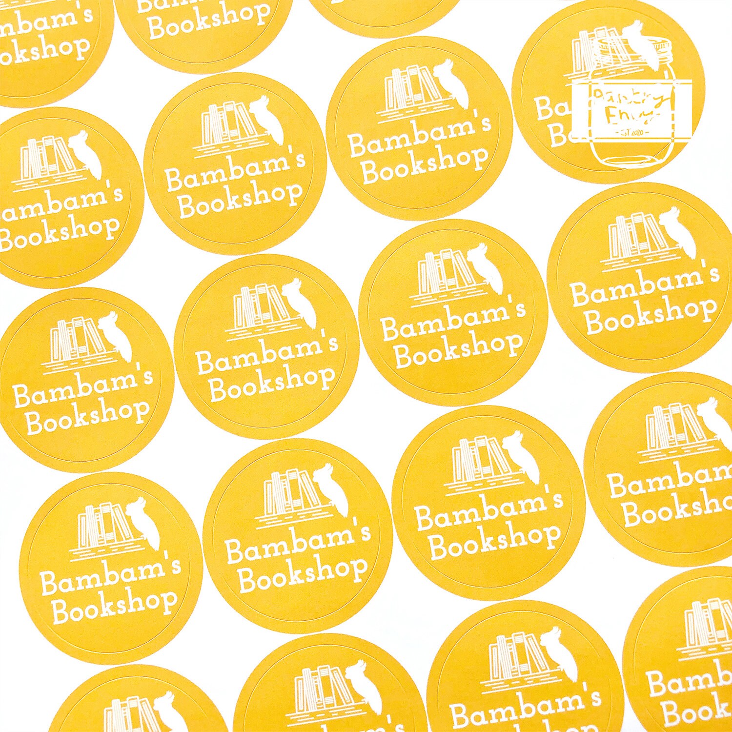 Custom Logo Stickers Round Business Logo Stickers Packaging Etsy