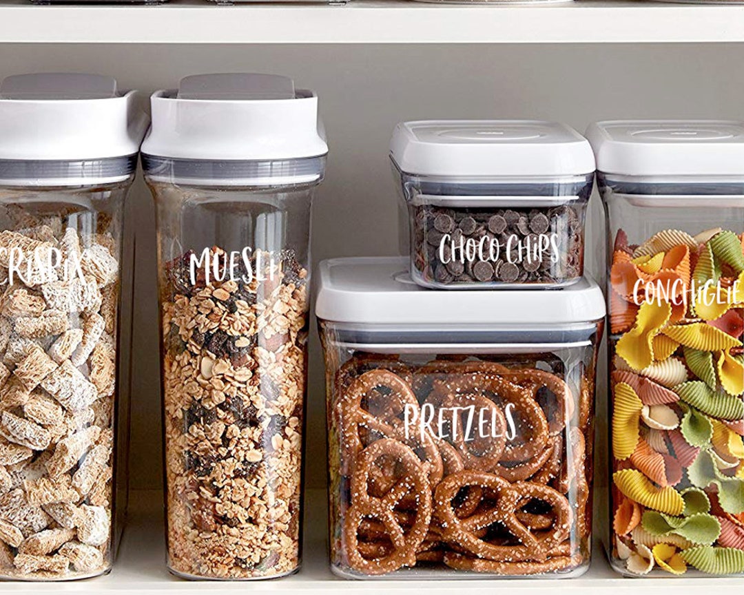 Pantry Labels Pantry Organisation Pantry Stickers Food Container ...