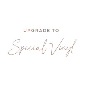 Spezialeffekt Vinyl Upgrade
