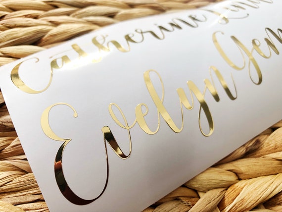 Personalised name online stickers